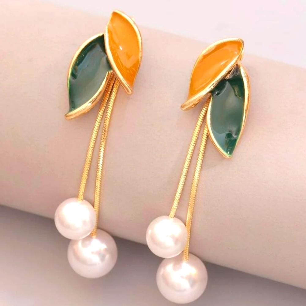 Classy Petal Drop Earring